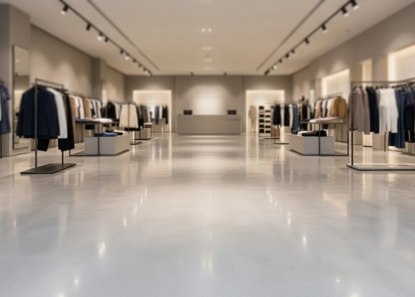 Retail sales floor